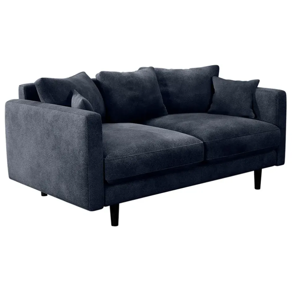 Fabrique de Styles Canapés Fixes*Canapé fixe 4 places Marius - Effet Velours - Seven Turtle