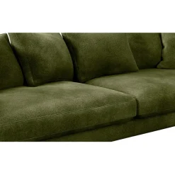 Fabrique de Styles Canapés Fixes*Canapé fixe 4 places Marius - Effet Velours - Seven Turtle