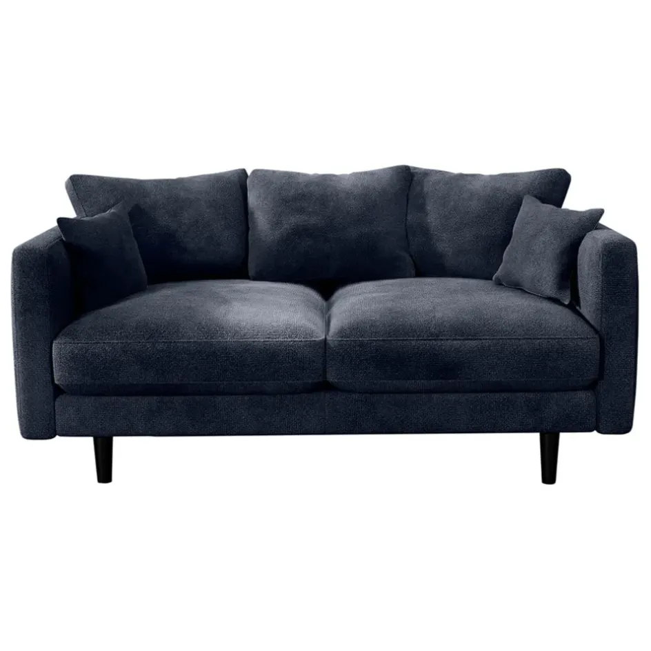 Fabrique de Styles Canapés Fixes*Canapé fixe 4 places Marius - Effet Velours - Seven Turtle