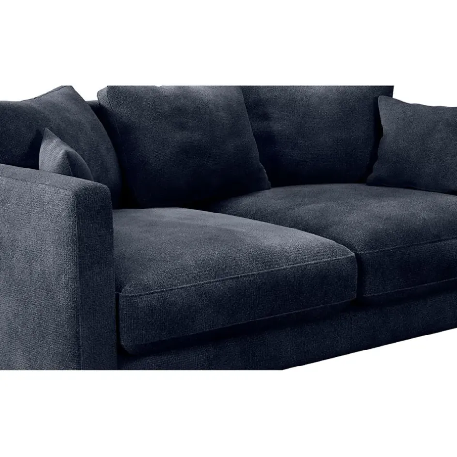 Fabrique de Styles Canapés Fixes*Canapé fixe 4 places Marius - Effet Velours - Seven Turtle