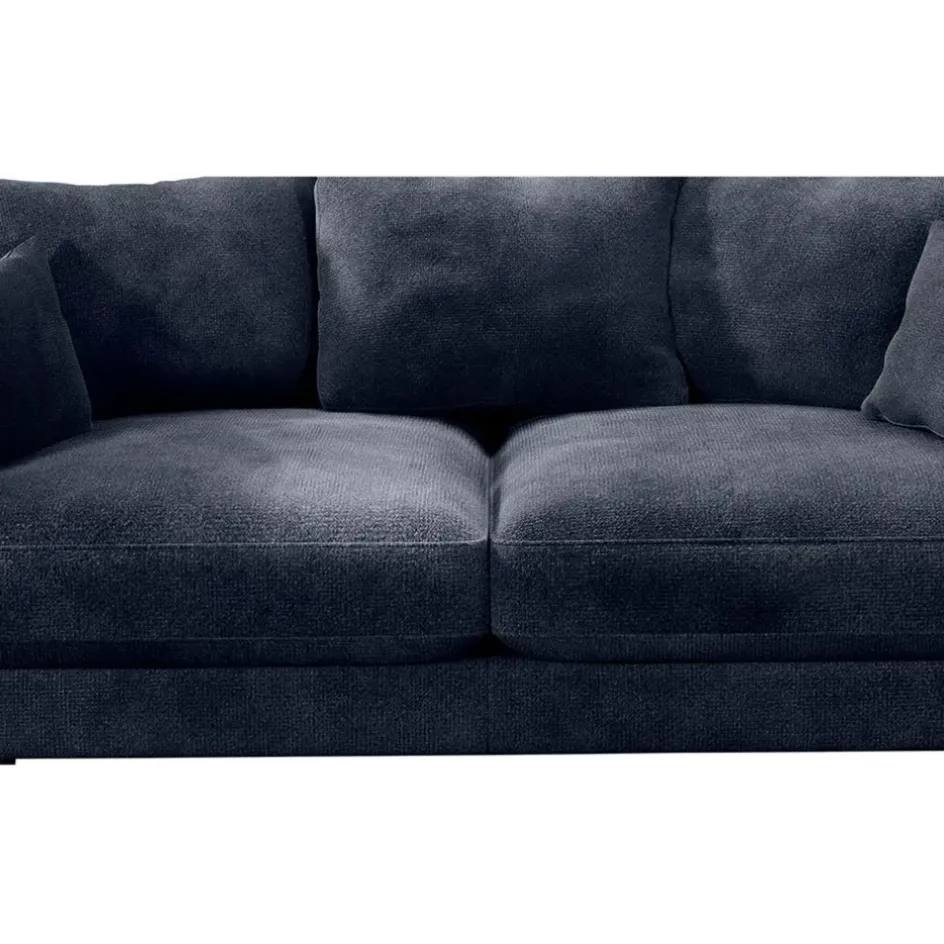 Fabrique de Styles Canapés Fixes*Canapé fixe 4 places Marius - Effet Velours - Seven Turtle