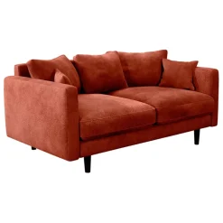 Fabrique de Styles Canapés Fixes*Canapé fixe 4 places Marius - Effet Velours - Seven Turtle