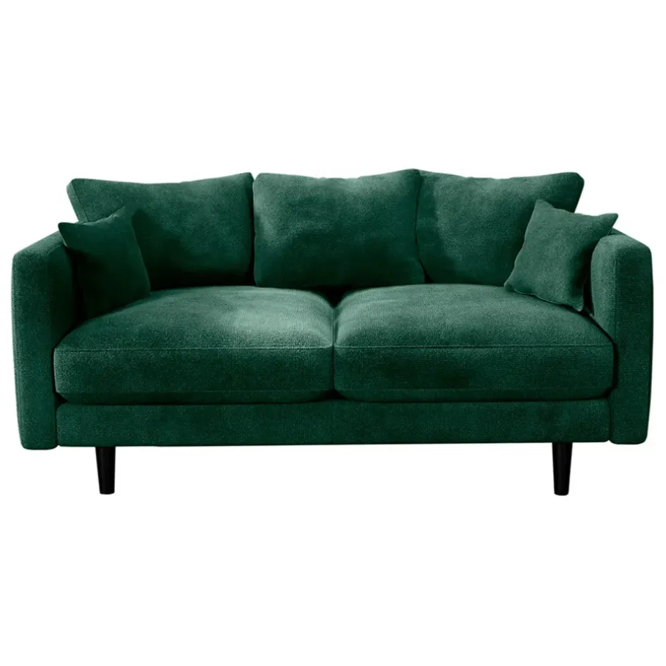 Fabrique de Styles Canapés Fixes*Canapé fixe 4 places Marius - Effet Velours - Seven Turtle