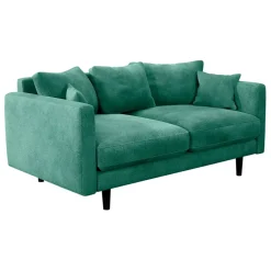 Fabrique de Styles Canapés Fixes*Canapé fixe 4 places Marius - Effet Velours - Seven Turtle