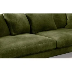 Fabrique de Styles Canapés Fixes*Canapé fixe 4 places Marius - Effet Velours - Seven Turtle