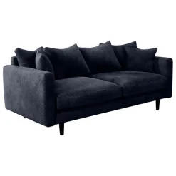 Fabrique de Styles Canapés Fixes*Canapé fixe 4 places Marius - Effet Velours - Seven Turtle