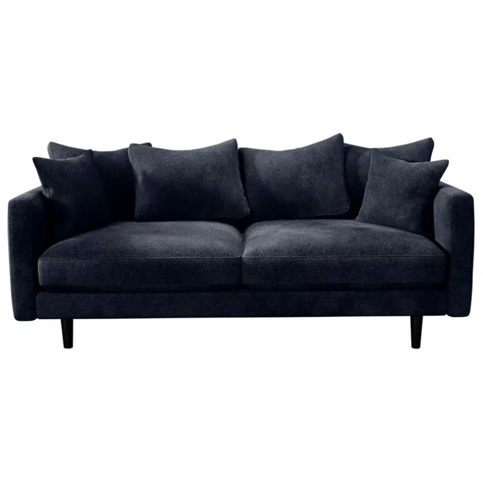 Fabrique de Styles Canapés Fixes*Canapé fixe 4 places Marius - Effet Velours - Seven Turtle