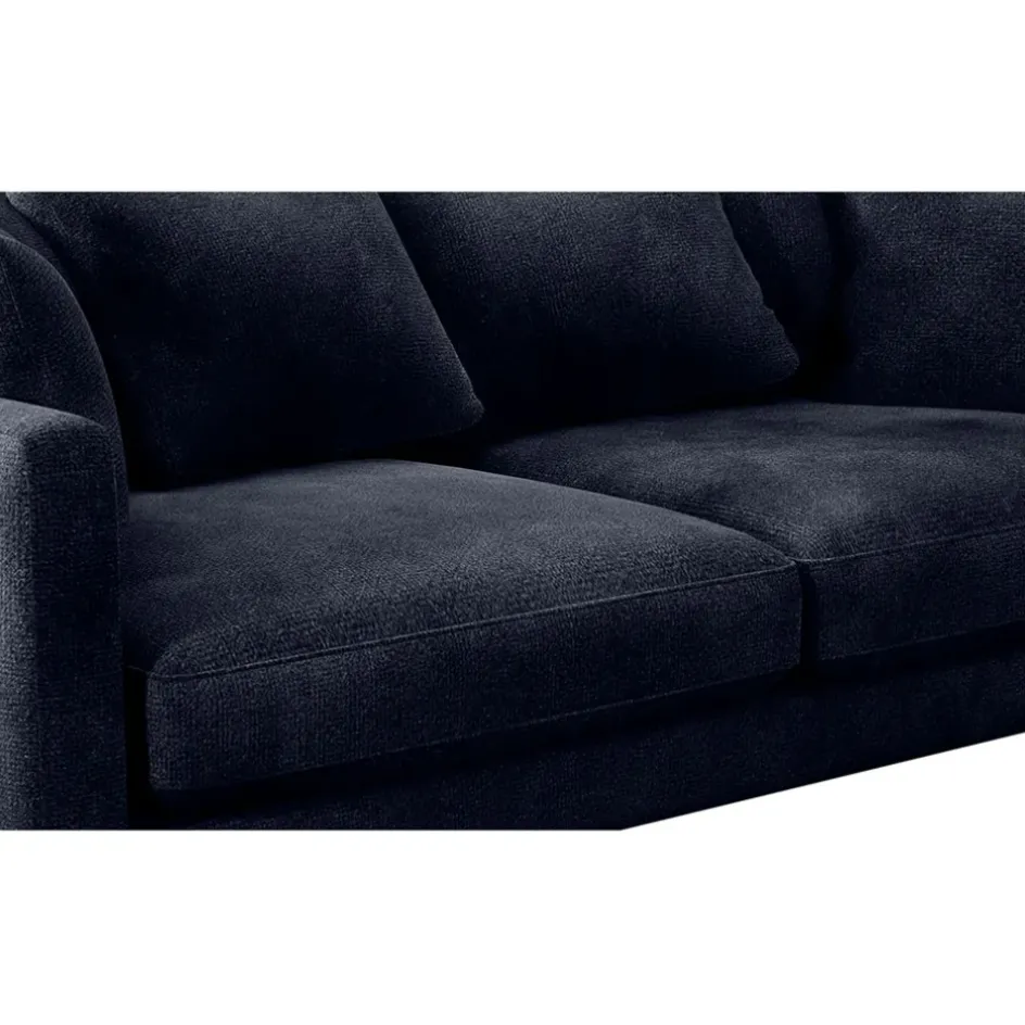 Fabrique de Styles Canapés Fixes*Canapé fixe 4 places Marius - Effet Velours - Seven Turtle