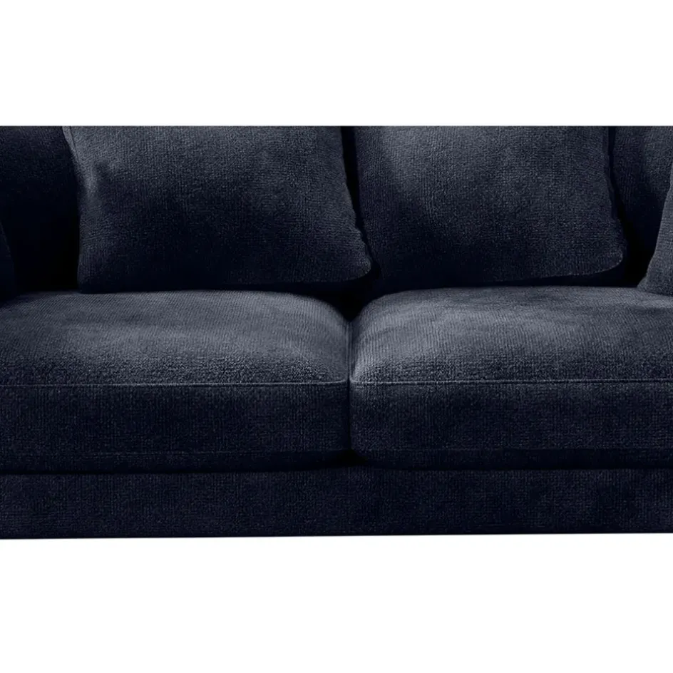 Fabrique de Styles Canapés Fixes*Canapé fixe 4 places Marius - Effet Velours - Seven Turtle