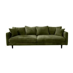 Fabrique de Styles Canapés Fixes*Canapé fixe 4 places Marius - Effet Velours - Seven Turtle