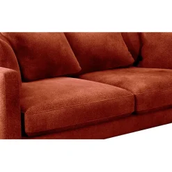 Fabrique de Styles Canapés Fixes*Canapé fixe 4 places Marius - Effet Velours - Seven Turtle