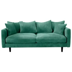 Fabrique de Styles Canapés Fixes*Canapé fixe 4 places Marius - Effet Velours - Seven Turtle