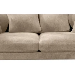 Fabrique de Styles Canapés Fixes*Canapé fixe 4 places Marius - Effet Velours - Seven Turtle