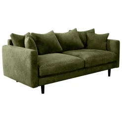 Fabrique de Styles Canapés Fixes*Canapé fixe 4 places Marius - Effet Velours - Seven Turtle
