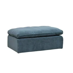 Fabrique de Styles Canapés Modulables*Canapé modulable 3 places é avec pouf - Auguste