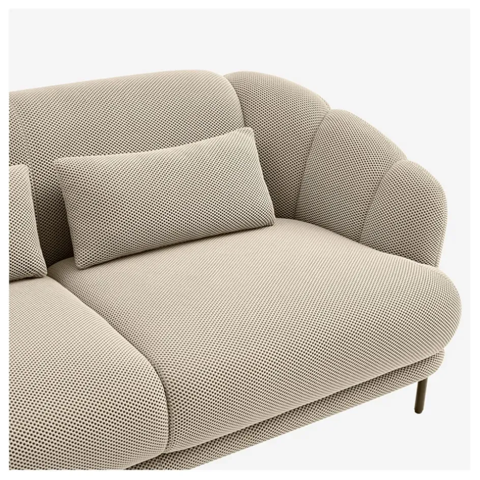 Fabrique de Styles Canapés Fixes*Canape 3 places en tissu 3d - Paraty