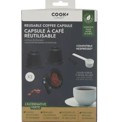 Fabrique de Styles Accessoires Réutilisables*Capsule reutilisable nespresso x3