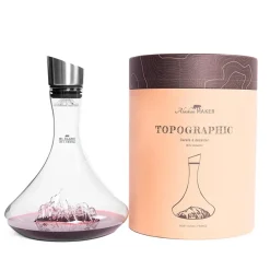 Fabrique de Styles Carafes Et Pichets*Carafe à decanter Mont Blanc - Topographic