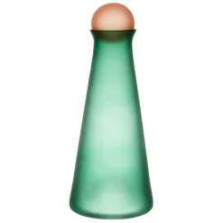 Fabrique de Styles Carafes Et Pichets*Carafe en cristallin vert et corail givré 1l - Adria
