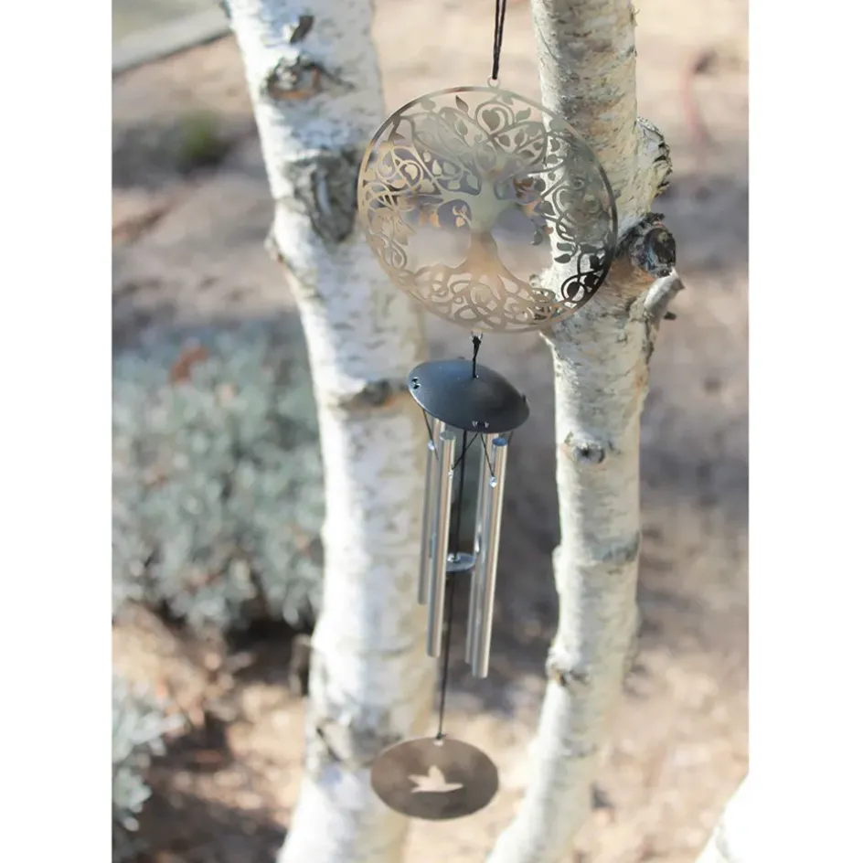 Fabrique de Styles Méditation Et Yoga*Carillon à vent arbre de vie 46 cm