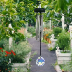 Fabrique de Styles Méditation Et Yoga*Carillon à vent cristal h29cm