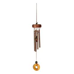 Fabrique de Styles Méditation Et Yoga*Carillon à vent œil de tigre h29cm