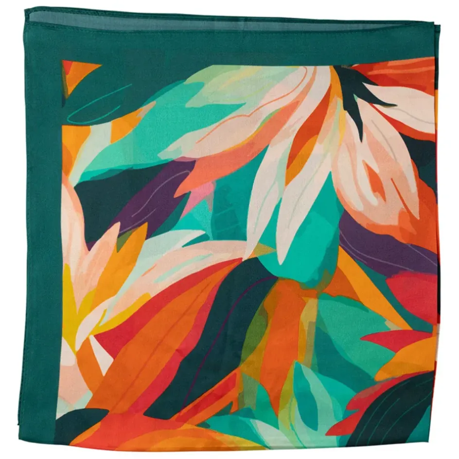 Fabrique de Styles Accessoires Mode*Carré de soie 66cm - Allegra