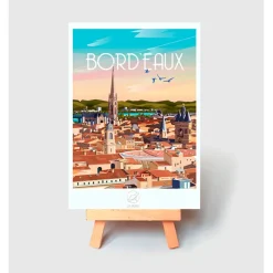 Fabrique de Styles Papeterie*Carte bordeaux 2 10x14.8cm