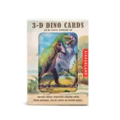 Fabrique de Styles Jeux*Cartes à jouer dinosaures 3-d