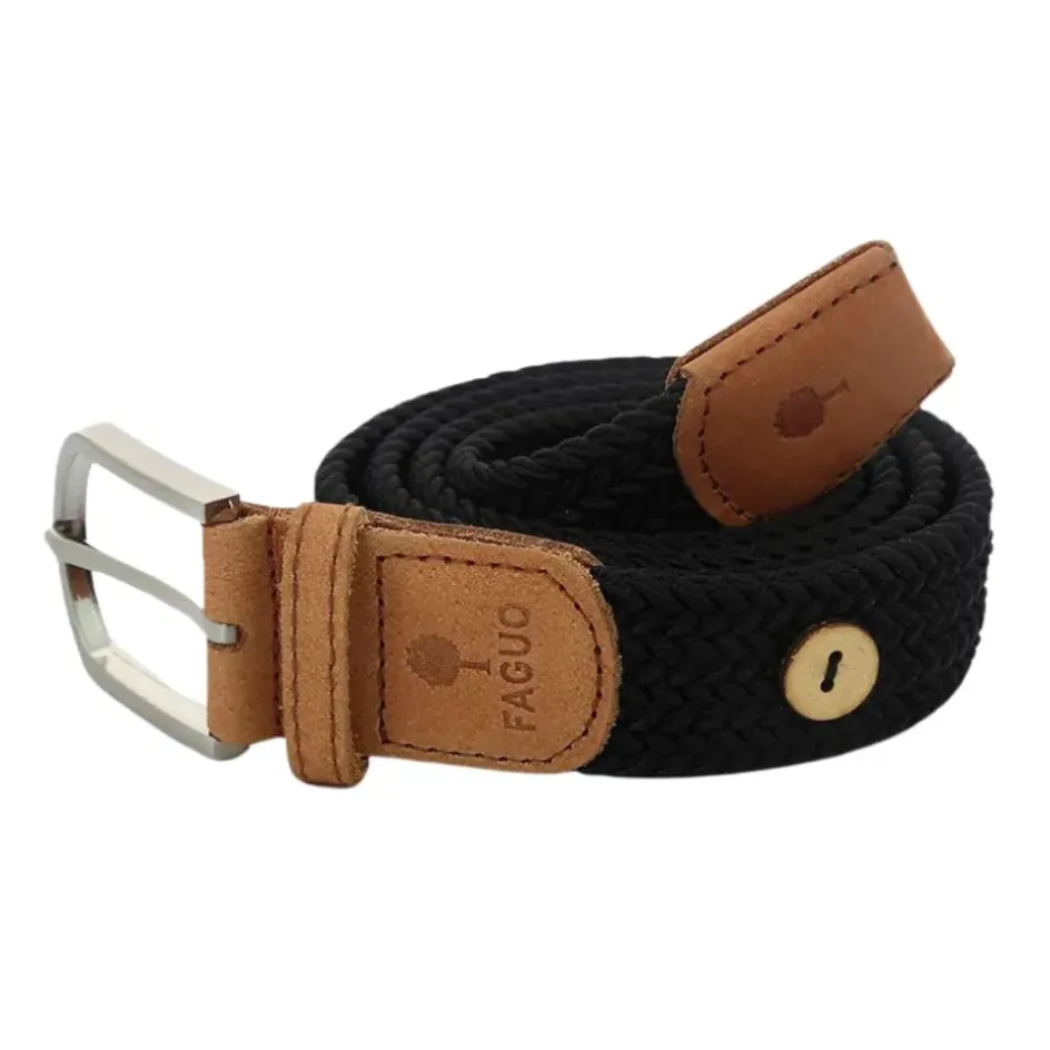 Fabrique de Styles Accessoires Mode*Ceinture tressée noir taille unique