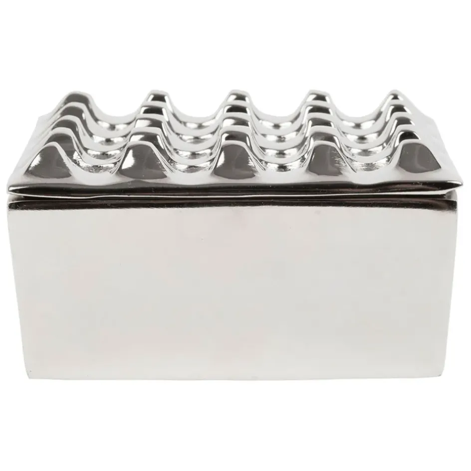 Fabrique de Styles Petits Objets Déco*Cendrier en aluminium d13cm - Riva