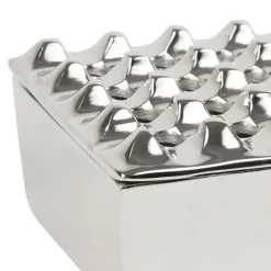 Fabrique de Styles Petits Objets Déco*Cendrier en aluminium d13cm - Riva