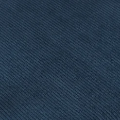 Fabrique de Styles Chaises*Chaise avec accoudoirs en velours côtelé foncé - Aston