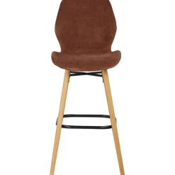 Fabrique de Styles Tabourets Et Chaises De Bar*Chaise de bar en tissu soft touch h65cm - Keri