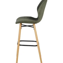 Fabrique de Styles Tabourets Et Chaises De Bar*Chaise de bar en tissu soft touch bouteille h65cm - Keri