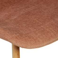 Fabrique de Styles Tabourets Et Chaises De Bar*Chaise de bar en tissu soft touch nèfle h65cm - Keri