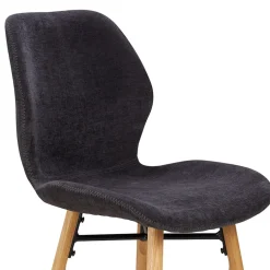 Fabrique de Styles Tabourets Et Chaises De Bar*Chaise de bar en tissu soft touch h65cm - Keri