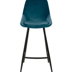 Fabrique de Styles Tabourets Et Chaises De Bar*Chaise de bar en velour h75cm - Ben