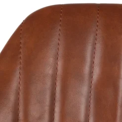 Fabrique de Styles Tabourets Et Chaises De Bar*Chaise de bar pivotante effet cuir h75cm - Moss