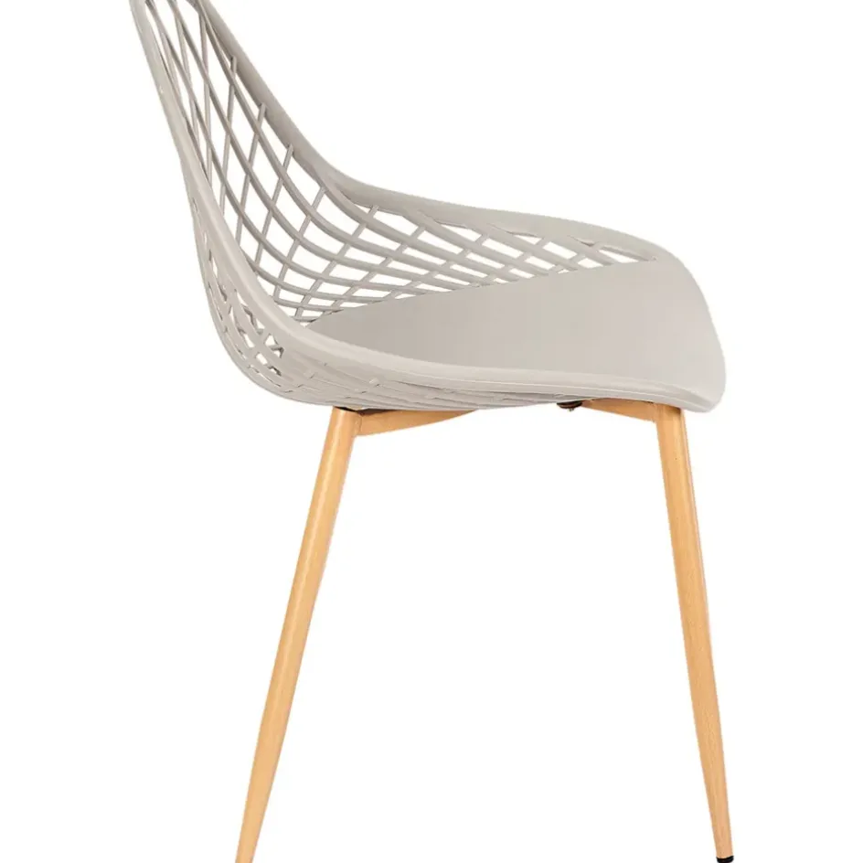 Enfant Fabrique de Styles Chaises, Fauteuils|Jardin*Chaise de jardin en plastique gris - Malaga