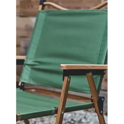 Enfant Fabrique de Styles Chaises, Fauteuils|Jardin*Chaise de jardin pliante en bois de hêtre et tissu - Mariposa