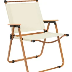 Enfant Fabrique de Styles Chaises, Fauteuils|Jardin*Chaise de jardin pliante en bois de hêtre et tissu - Mariposa