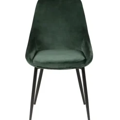 Fabrique de Styles Chaises*Chaise de salle à manger en velours - Ben