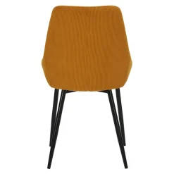 Fabrique de Styles Chaises*Chaise de salle à manger en velours côtelé - Ben