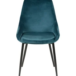 Fabrique de Styles Chaises*Chaise de salle à manger en velours - Ben