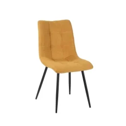 Fabrique de Styles Chaises*Chaise de salle à manger en tissu matelassé - Lilly