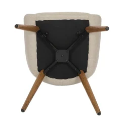 Fabrique de Styles Chaises*Chaise de salle à manger en tissu - Ben