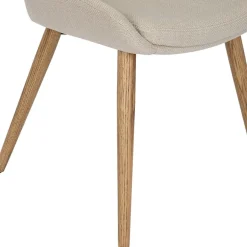 Fabrique de Styles Chaises*Chaise de salle à manger en tissu - Ben