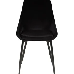 Fabrique de Styles Chaises*Chaise de salle à manger en velours - Ben