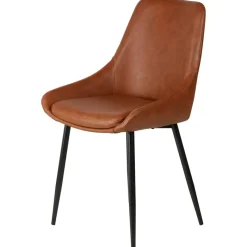 Fabrique de Styles Chaises*Chaise de salle à manger en simili cuir - Ben